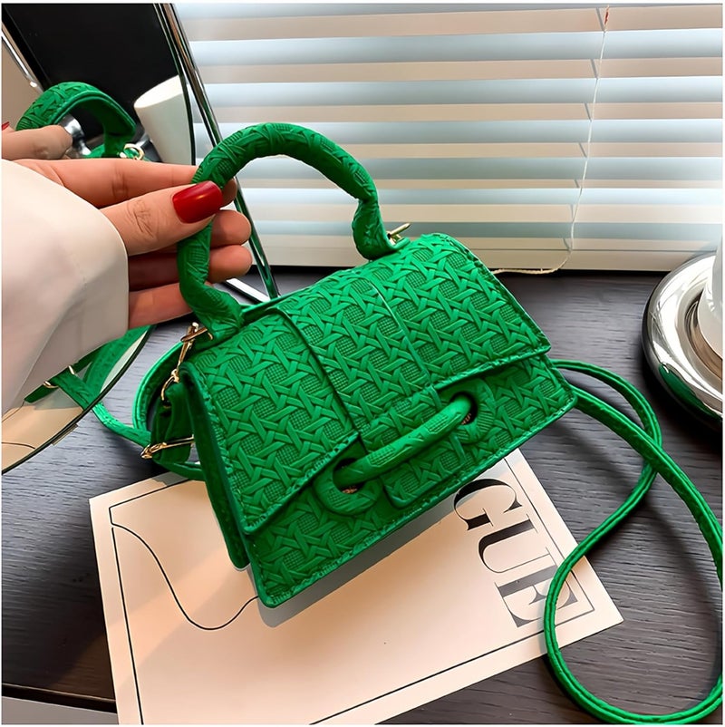 FALETO Mini Purses for Women Cute Top Handle Crossbody Bag Stylish Tiny Clutch Handbag with Strap - Image 2
